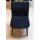 Polsterstuhl  - Abmessung:  B/T/H ca 55/50/85 cm - Gestell: Holz grau lackiert - Sitz: Bezug Mr. Jack petrol