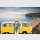 MondiArt Bild A Yellow Van With A Surf Board