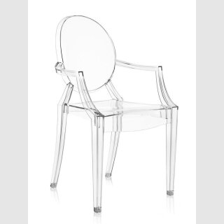 Kartell Stuhl Louis Ghost von Philippe Starck