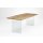 Nouvion Tischsystem mit Fuß Glaswange
