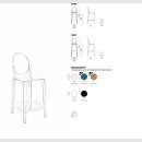 Kartell Barhocker One more von Philippe Starck