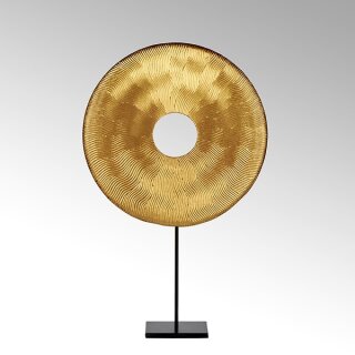 H 54 cm - D 33 cm - Farbe: gold/graphit