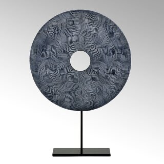 H 57,5 cm - D 40 cm - Farbe: grau/graphit